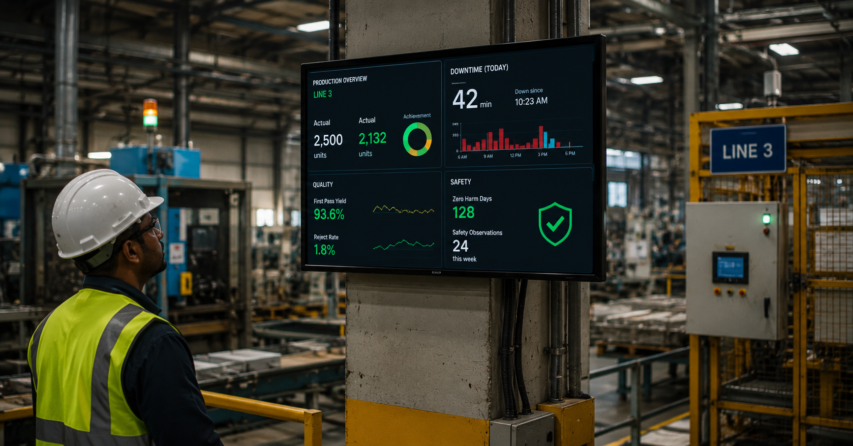 The Factory Floor Is a Communication Problem — Digital Displays Are Part of the Answer