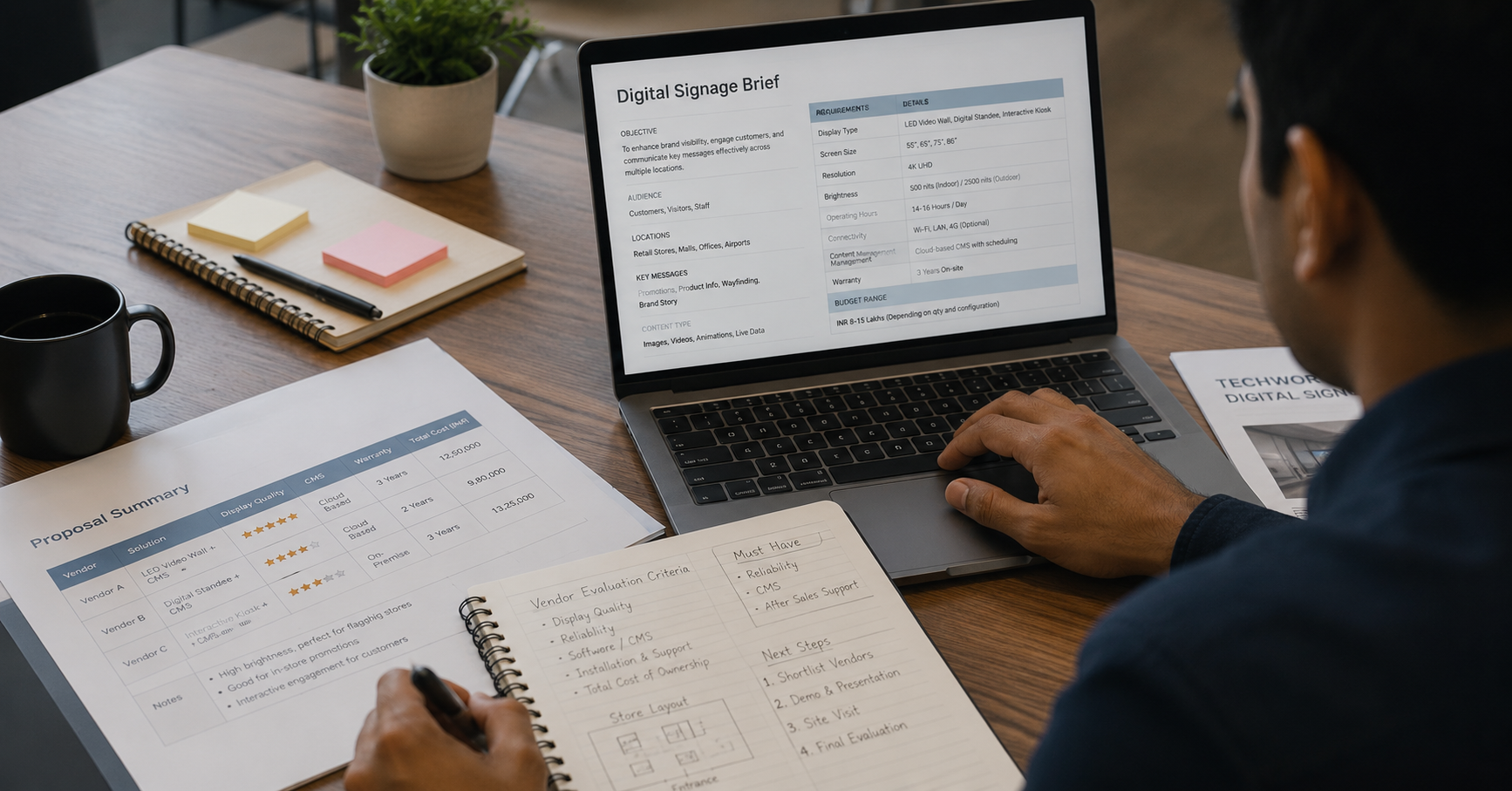 How to Brief a Digital Signage Vendor: A Buyer’s Guide for Indian Operators