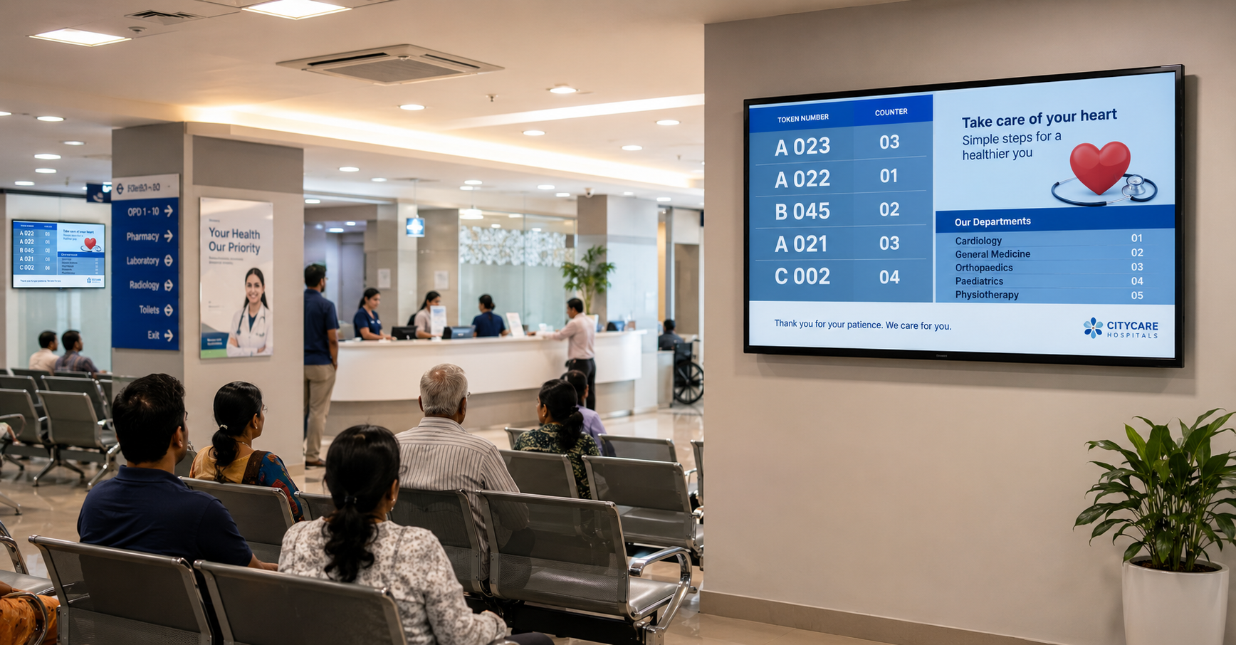 Best Digital Display Solutions for Healthcare Facilities