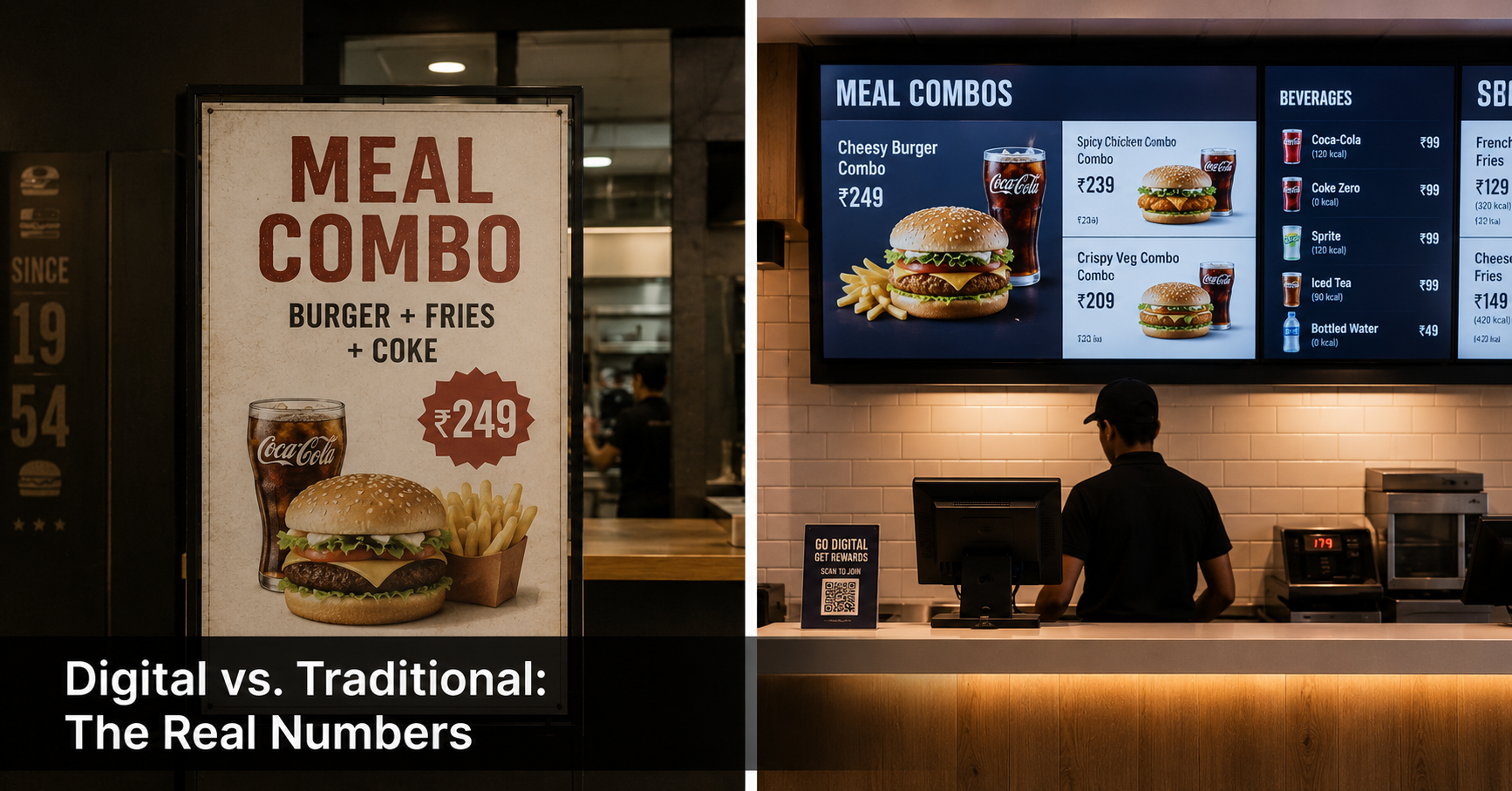 Digital Display Solutions vs. Traditional Signage: Which Is More Cost-Effective?