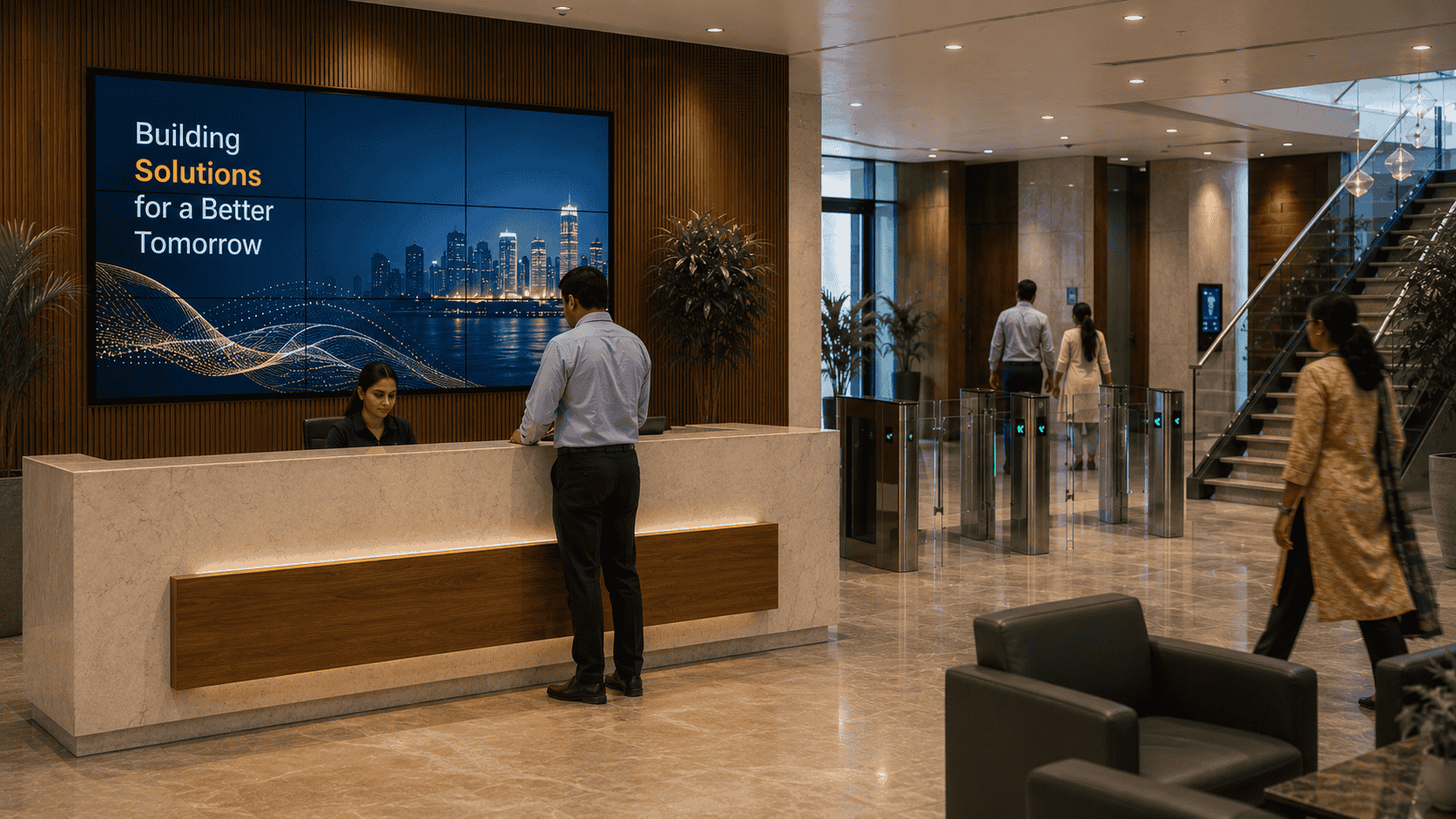 Which Digital Display Solution Should I Choose for a Corporate Office Lobby?